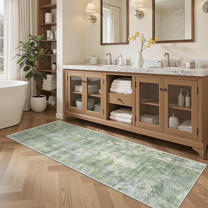 Runner Rug 2x5 Washable Non-Slip Kitchen Runner Rugs - Image 4