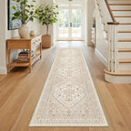 Runner Rug 2x8 Runners for Hallways Non Slip Washable, Vintage Hallway Runner by Restydon