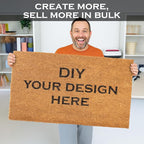 MAINEVENT Blank Doormat Coir 30x17 Inch - Image 3