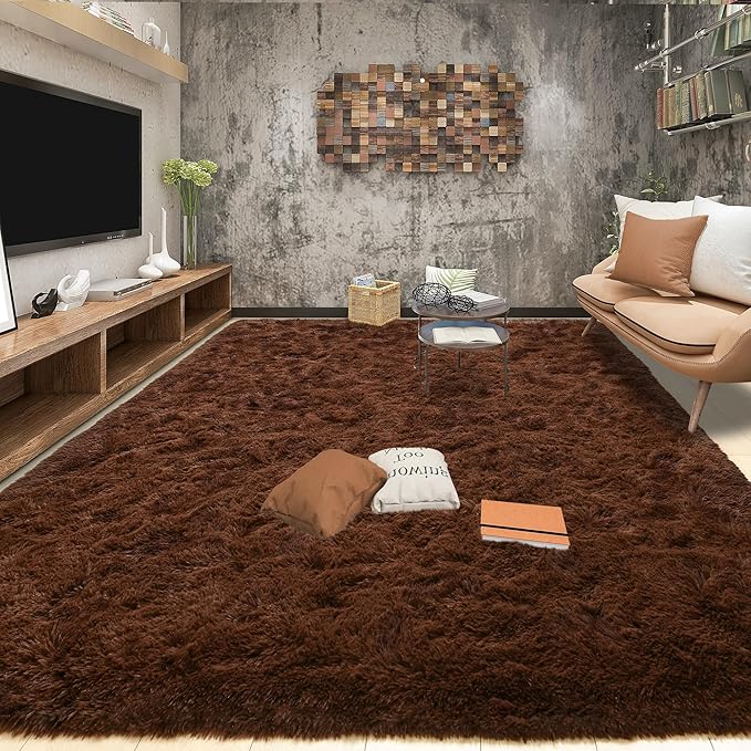 Tepook Area Rugs 9x12 for Living Room, Super Soft Fluffy Rugs for Bedroom by Tepook
