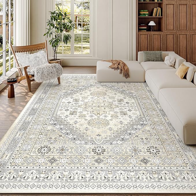 zesthome 6x9 Area Rug, Super Soft Washable Rugs by Zesthome