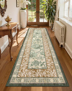 GarveeHome Terracotta Olive Sage Green 2x6 Washable Kitchen Runner Rugs Non - Image 3