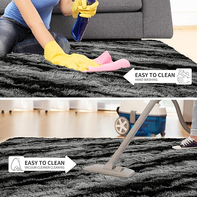 Tepook Area Rugs 9x12 for Living Room, Super Soft Fluffy Rugs for Bedroom - Image 7