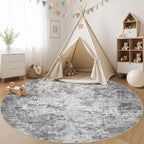 8ft Round Area Rug Living Room Rugs - Image 7