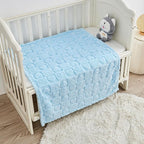 Sherpa Fleece Baby Blanket Heart Checkered Blanket, Ultra Soft Fluffy Premium - Image 5