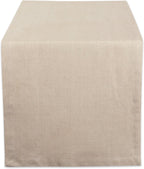 DII Chambray Kitchen, Tabletop Collection, Natural, 14x72 Table Runner