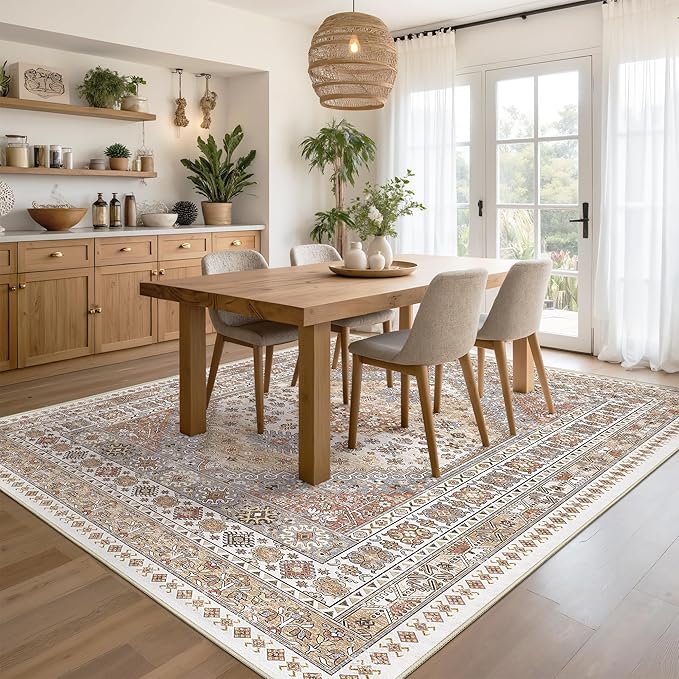 Area Rugs 5x7, Ultra-Thin Washable Rugs - Image 5