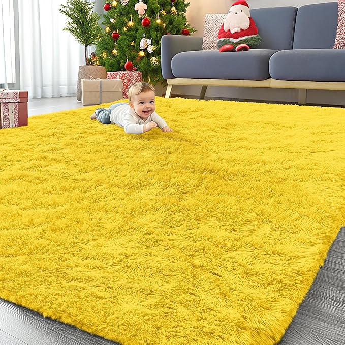 OLANLY 9x12 Machine Washable Large Area Rugs by OLANLY