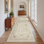 Madane Runner Rug 2'6''x8' Kitchen Runners, Printed Vintage Washable Hallway - Image 2