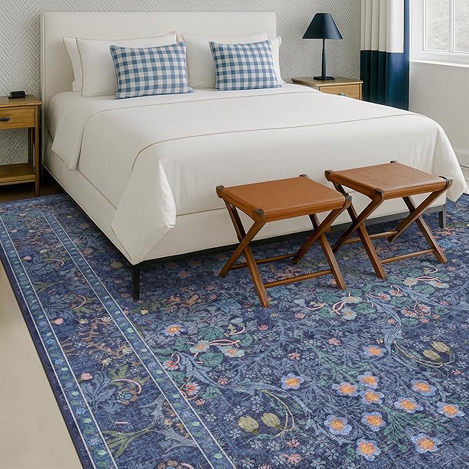 Washable Dining Room Rugs for Under Table - Image 3