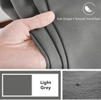 Deconovo Blackout Curtains, Thermal Insulated, W42 x L54 2 Panels, Back Tab - Image 7