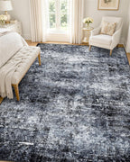 OLANLY 5x7 Washable Area Rug, Soft Non Slip Carpet for Bedroom Living Room