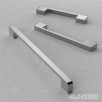 Alzassbg 12-1/2" Brushed Satin Nickel Cabinet Pulls 6 Pack, AL3055SN