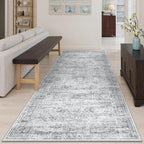 Hallway Runner Rug 4x8 Wide: Washable Thin Runners - Image 2