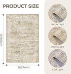 8x10 Area Rugs for Living Room, Non-Slip Backing Large Washable Rug for Nursery - Image 2