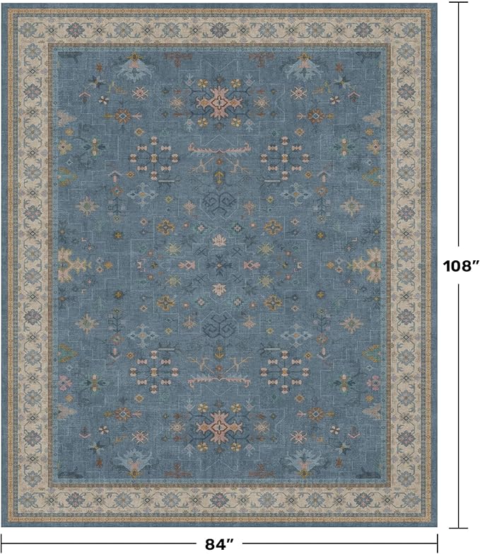 Boho 7x9 Living Room Rugs - Image 2
