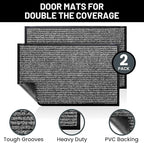 Sierra Concepts Front Door Mat Welcome Mats 2-Pack - Image 2