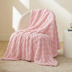 Bedsure GentleSoft Pink Throw Blanket - Image 6