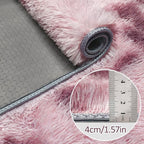 Tie-Dyed Blush 2x6 Machine Washable Runner Rugs - Image 5