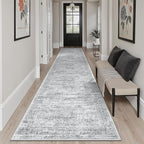 Runner Rug 2'6" x 12' Washable Non-Slip Runner Rugs - Image 9