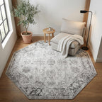 Unique Loom Sofia Collection Area Rug - Casino (2' x 6' 7" Runner, Blue/ Ivory)