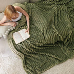 Bedsure GentleSoft Moss Fleece Queen Blanket - Image 3