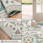 Hazo Haus Sage Green Rugs for Bedroom Under Bed - Image 5