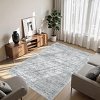 Area Rugs 4x6 for Living Room, Non-Slip Backing Small Kids Rugs for Bedroom by Restydon