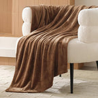 Bedsure GentleSoft Orange Throw Blanket - Image 2