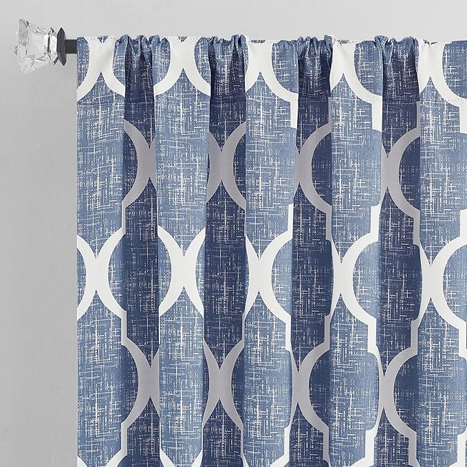 Beauoop 100% Blackout Curtains 84 Inches Long 2 Panels - Image 2