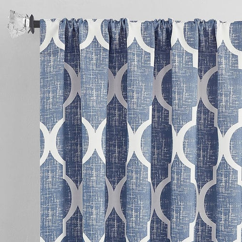 Beauoop 100% Blackout Curtains 84 Inches Long 2 Panels - Image 2