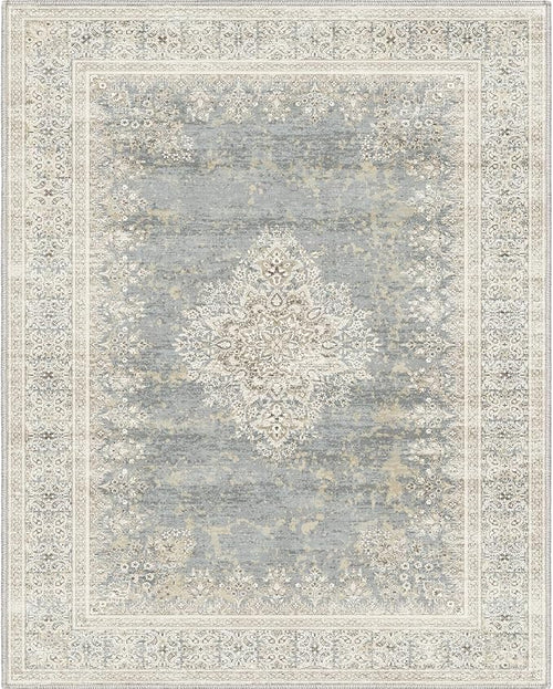 8x10 Area Rug Non Slip Boho Large Rug Entryway Indoor Mat Machine Throw Bedside by PhonzenuoCarpet