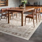 Washable Farmhouse Living Room Rug, 9x12 Area Rugs - Image 5