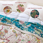 MSGKV The Boho Layer: 60"x80" Cotton Throw Blanket – Full Size - Image 3