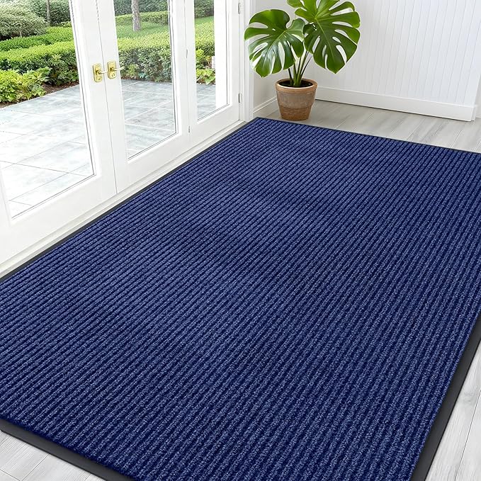 OLANLY Front Door Mat Indoor Outdoor Entrance, Waterproof Heavy Duty Doormat by OLANLY