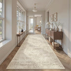 Soalmost Hallway Runner Rug 4x8 Wide: Washable Thin Runners - Image 4