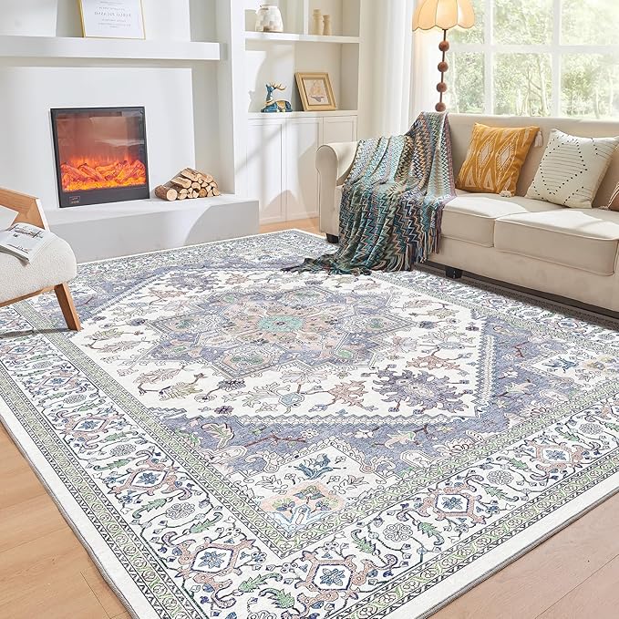 OPPODREAM Soft Area Rugs 5x7, 5x7 Washable Rug by OPPODREAM