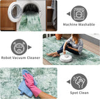 3x6 Washable Entryway Runner Rug: Non Slip Wide Hallway Runners Easy-to-Clean - Image 5