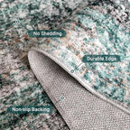 LEPEII 6x9 Area Rugs, Washable Modern Abstract Area Rugs - Image 6