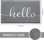 BeneathYourFeet Door Mat, Welcome Mat Low Profile Front Doormat Non Slip Rugs - Image 2
