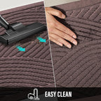 HIYARD Sturdy Front Door Mat, Absorbent Muddy Dirt Resist Welcome Door Mats - Image 7