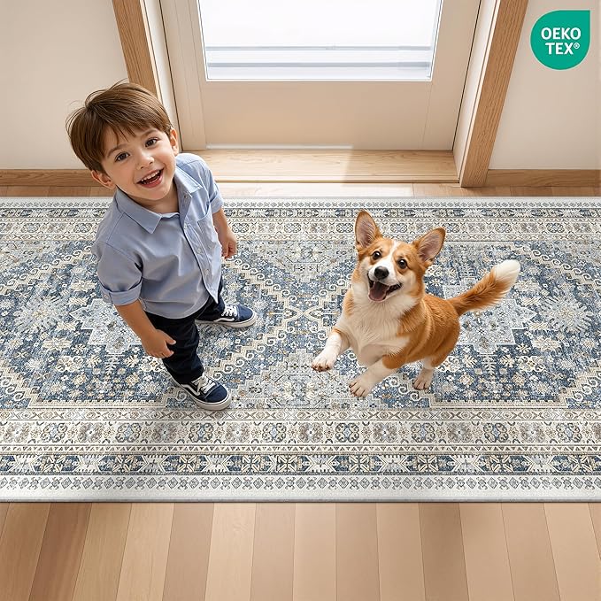 2x5 Rug Runner Washable for Entryway, Soft Bathroom Rugs - Image 9