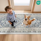 Runner Rug 2x10, Ultra-Thin Kitchen Rugs Non Slip Washable Rugs - Image 9