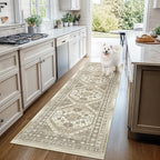 Kitchen Runner Rug Non Slip Washable 2.5x8, Soft Low Pile Entryway Rug Runners - Image 9