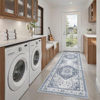 Madane Washable Runner Rug 2x6, Ultra-Thin Non-Slip Non-Shedding Hallway Runner - Image 3