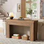 Huuger 54 Inch Entryway Table, Rectangular Console Table for Living Room