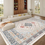 zesthome 8x10 Area Rugs for Living Room, Non-Slip Backing Washable Rugs - Image 4
