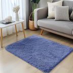 OLANLY 2x3 Machine Washable Small Bedside Rug, Soft Fluffy Shaggy Entryway - Image 3