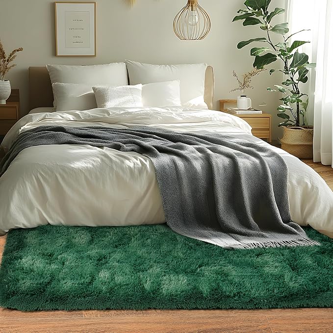 Runner Rugs for Bedroom 2x6 Rug Runners for Hallways Non Slip Soft Shag Bedside - Image 2