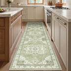 Runner Rug 2x8 Runners for Hallways Non Slip Washable, Vintage Hallway Runner - Image 3